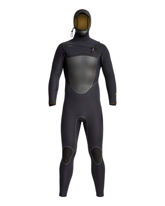 5/4mm Men's XCEL DRYLOCK X Hooded Fullsuit